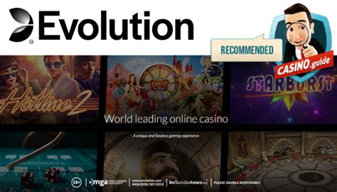 evolution gaming casino list
